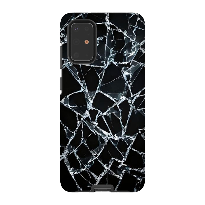 Galaxy S20 Plus StrongFit Broken Glass by JohnnyVillas