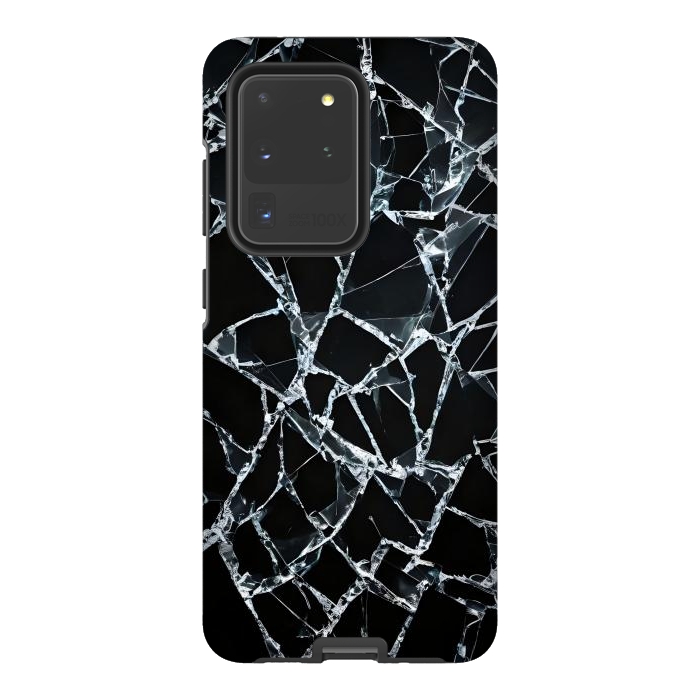 Galaxy S20 Ultra StrongFit Broken Glass by JohnnyVillas