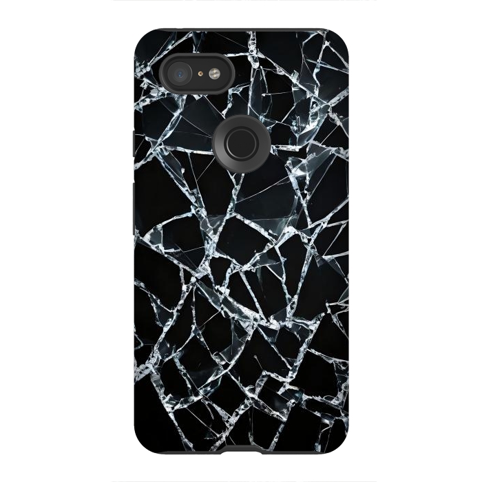 Pixel 3XL StrongFit Broken Glass by JohnnyVillas