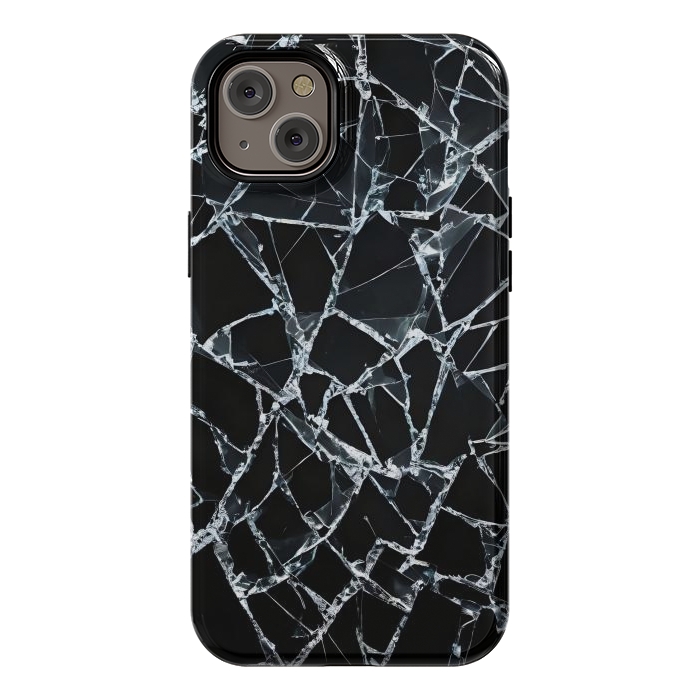 iPhone 14 Plus StrongFit Broken Glass by JohnnyVillas