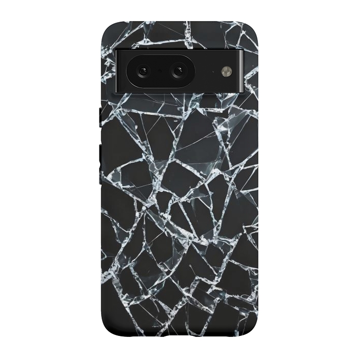 Pixel 8 StrongFit Broken Glass by JohnnyVillas