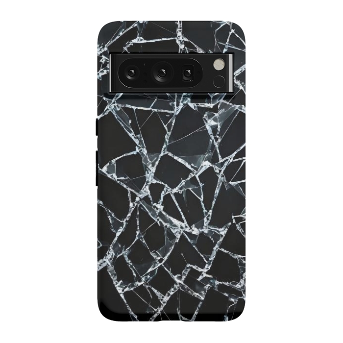 Pixel 8 Pro StrongFit Broken Glass by JohnnyVillas