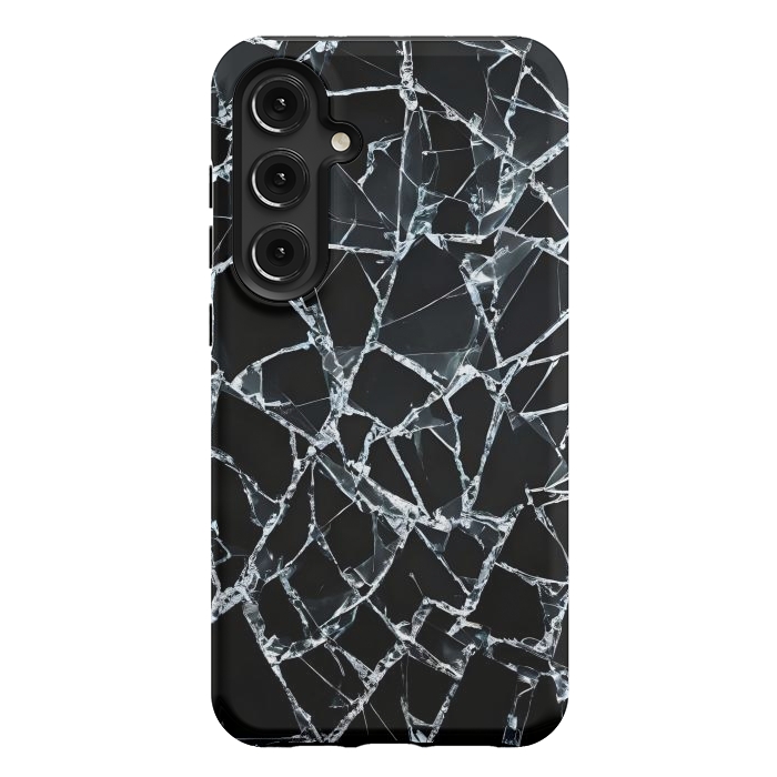 Galaxy S24 Plus StrongFit Broken Glass by JohnnyVillas