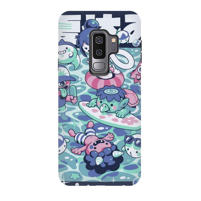 Galaxy S9 plus StrongFit Yokai Summer by Ilustrata