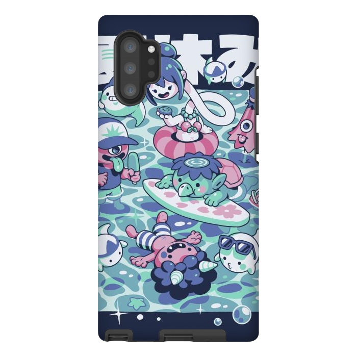 Galaxy Note 10 plus StrongFit Yokai Summer by Ilustrata