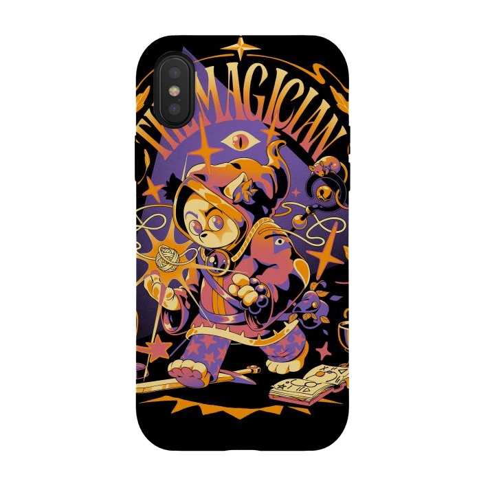 iPhone Xs / X StrongFit The Magician by Ilustrata