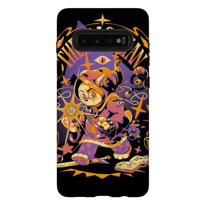 Galaxy S10 plus StrongFit The Magician by Ilustrata