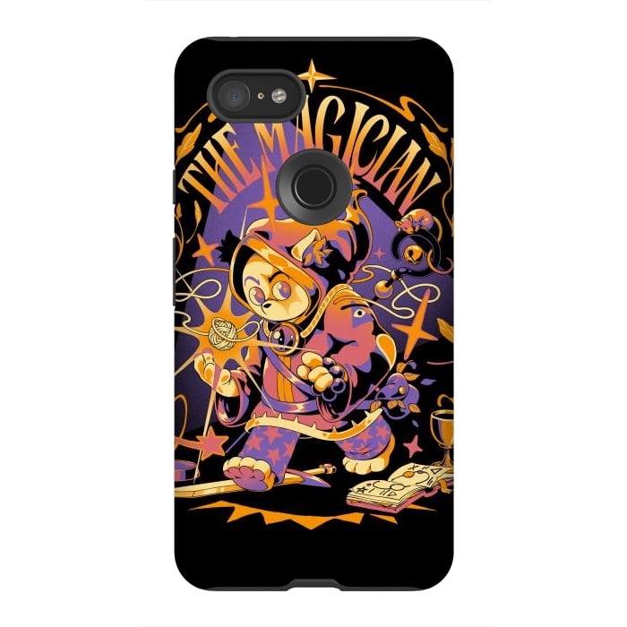 Pixel 3XL StrongFit The Magician by Ilustrata