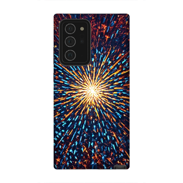 Galaxy Note 20 Ultra StrongFit Fireworks  by Winston