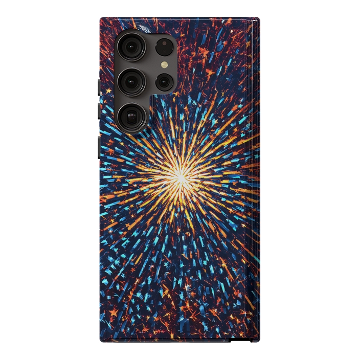 Galaxy S23 Ultra StrongFit Fireworks  by Winston