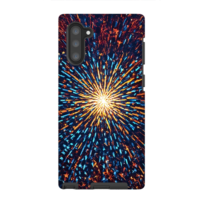 Galaxy Note 10 StrongFit Fireworks  by Winston