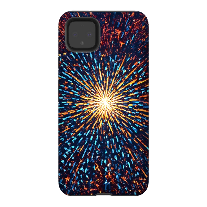 Pixel 4XL StrongFit Fireworks  by Winston