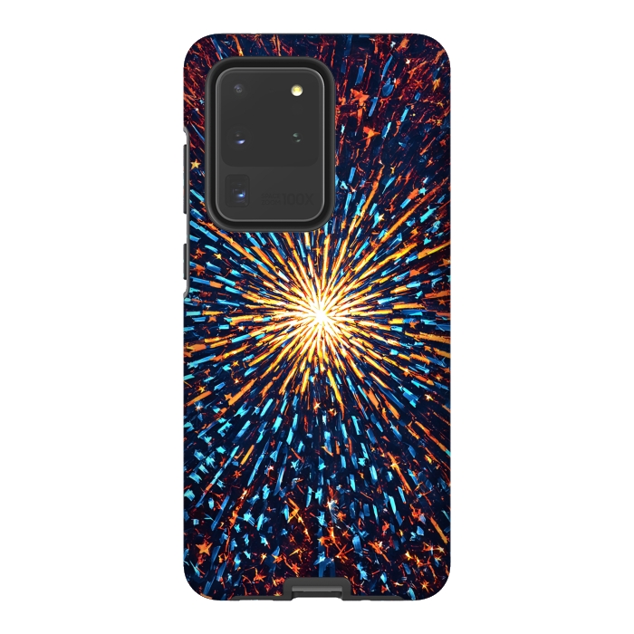 Galaxy S20 Ultra StrongFit Fireworks  by Winston