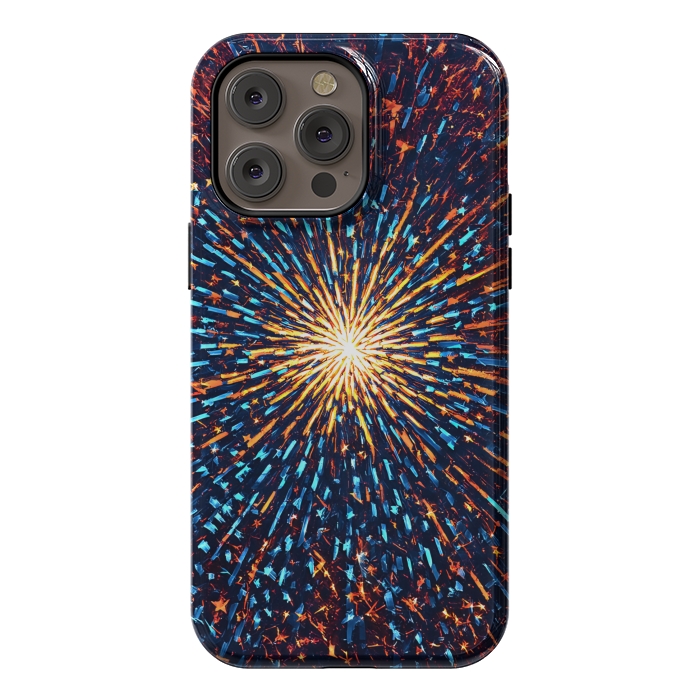 iPhone 14 Pro max StrongFit Fireworks  by Winston