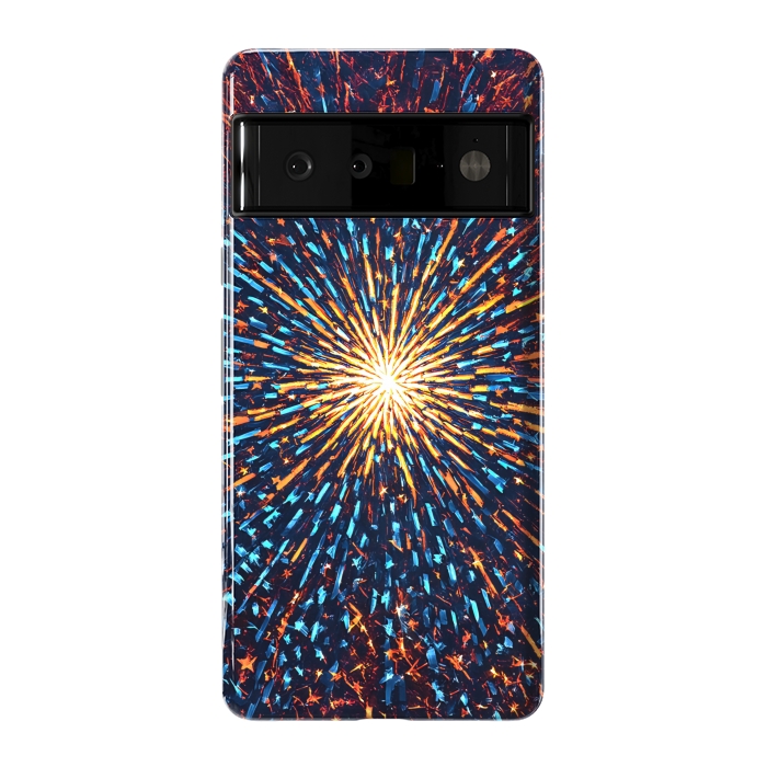 Pixel 6 Pro StrongFit Fireworks  by Winston