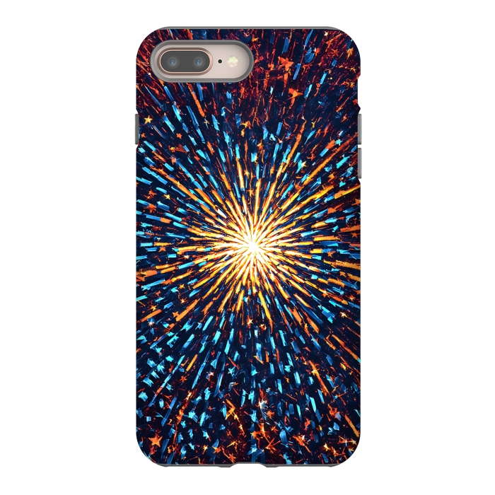 iPhone 7 plus StrongFit Fireworks  by Winston