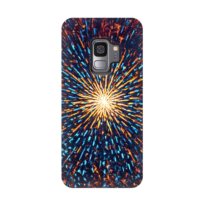 Galaxy S9 StrongFit Fireworks  by Winston