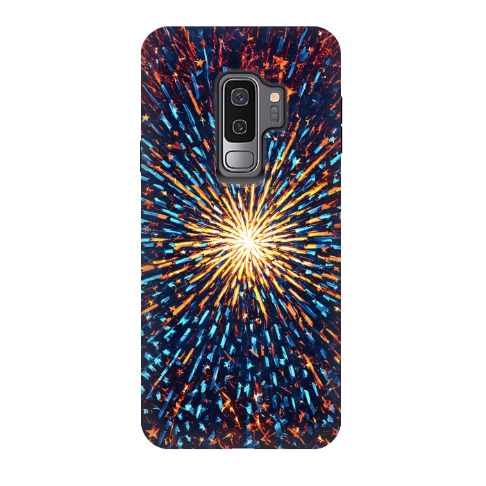 Galaxy S9 plus StrongFit Fireworks  by Winston