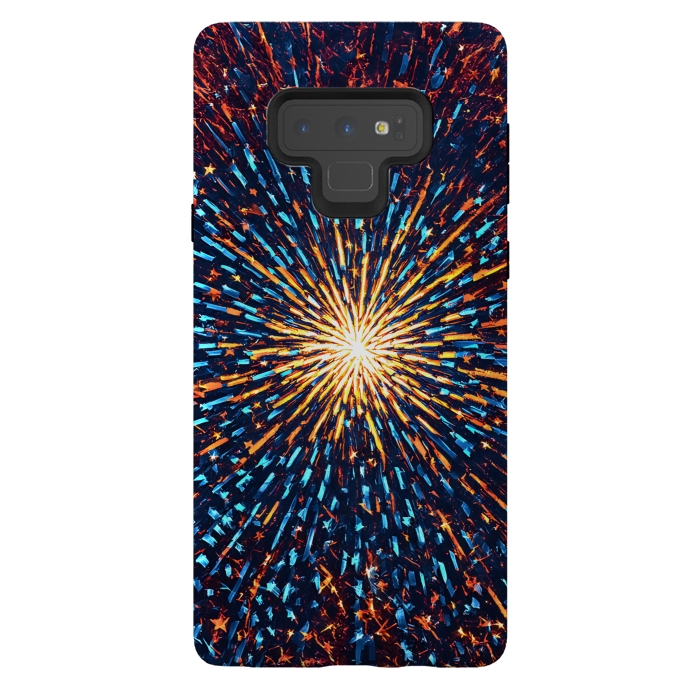 Galaxy Note 9 StrongFit Fireworks  by Winston