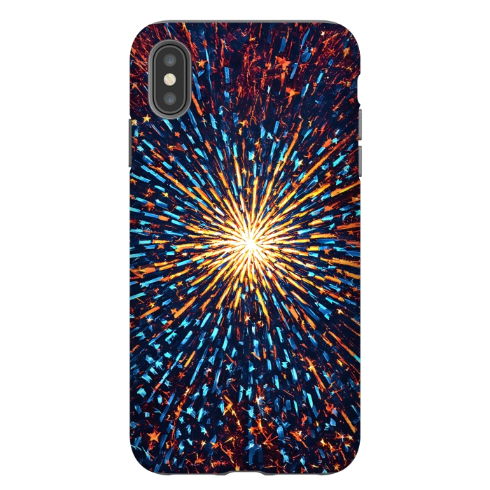 iPhone Xs Max StrongFit Fireworks  by Winston