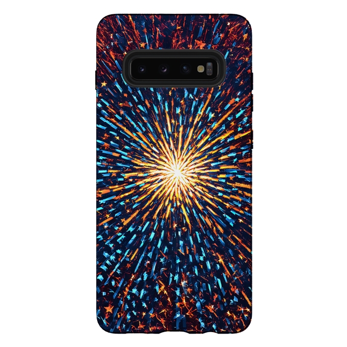 Galaxy S10 plus StrongFit Fireworks  by Winston