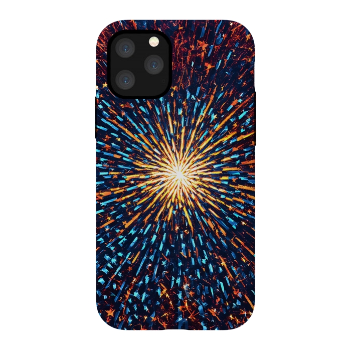 iPhone 11 Pro StrongFit Fireworks  by Winston