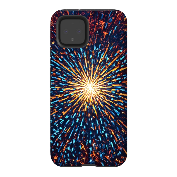 Pixel 4 StrongFit Fireworks  by Winston