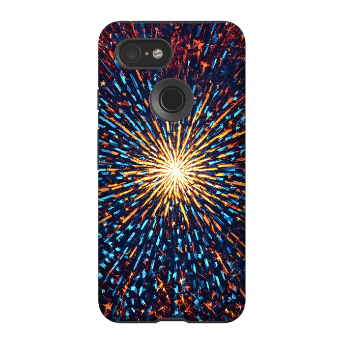 Pixel 3 StrongFit Fireworks  by Winston