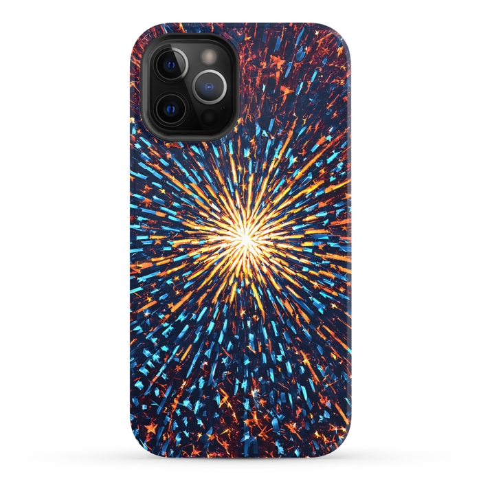 iPhone 12 Pro StrongFit Fireworks  by Winston