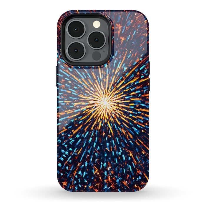 iPhone 13 pro StrongFit Fireworks  by Winston