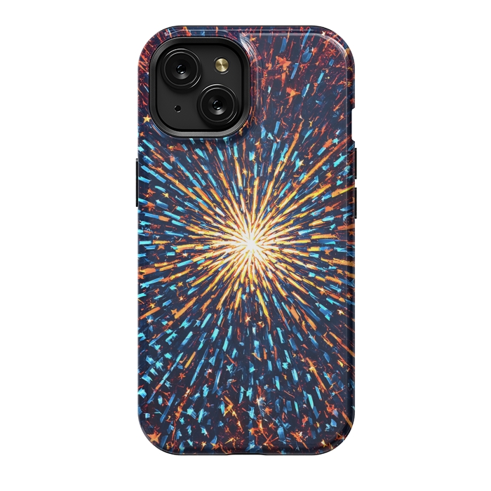 iPhone 15 StrongFit Fireworks  by Winston