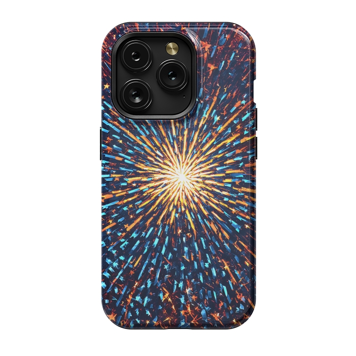 iPhone 15 Pro StrongFit Fireworks  by Winston