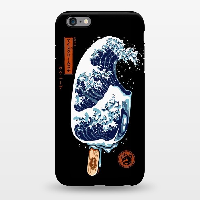 iPhone 6/6s plus StrongFit Great Wave Ice Cream by LM2Kone