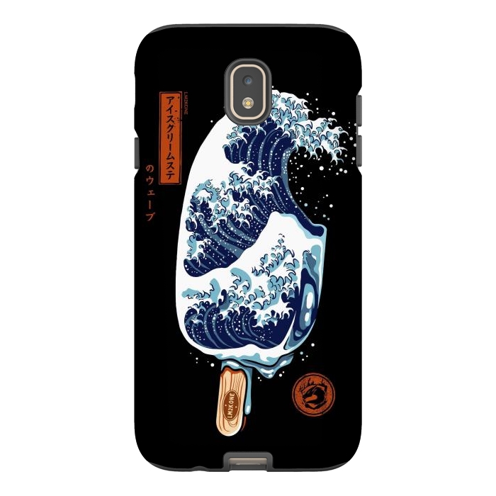 Galaxy J7 StrongFit Great Wave Ice Cream by LM2Kone