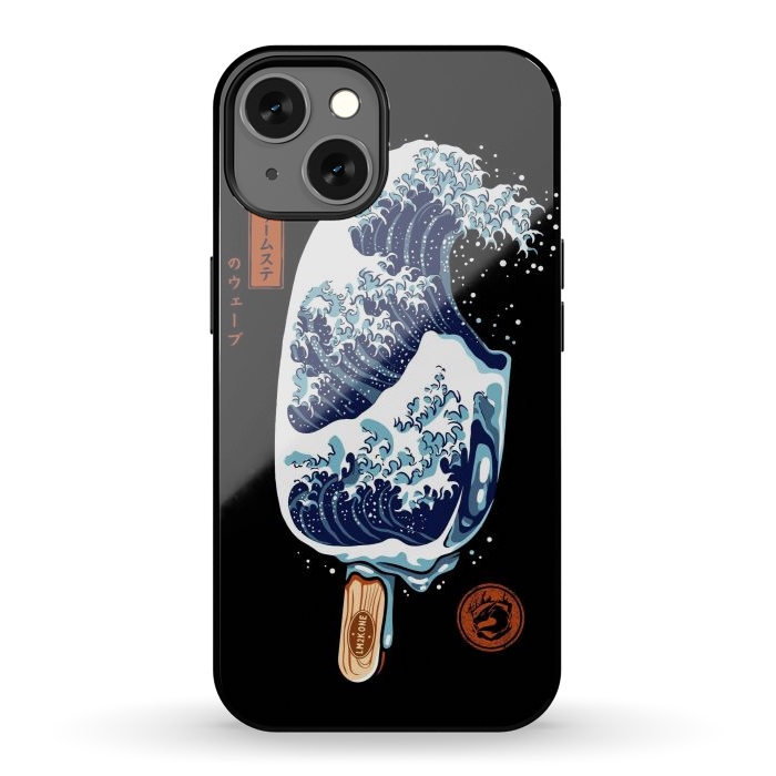 iPhone 13 StrongFit Great Wave Ice Cream by LM2Kone