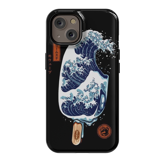 iPhone 14 StrongFit Great Wave Ice Cream by LM2Kone