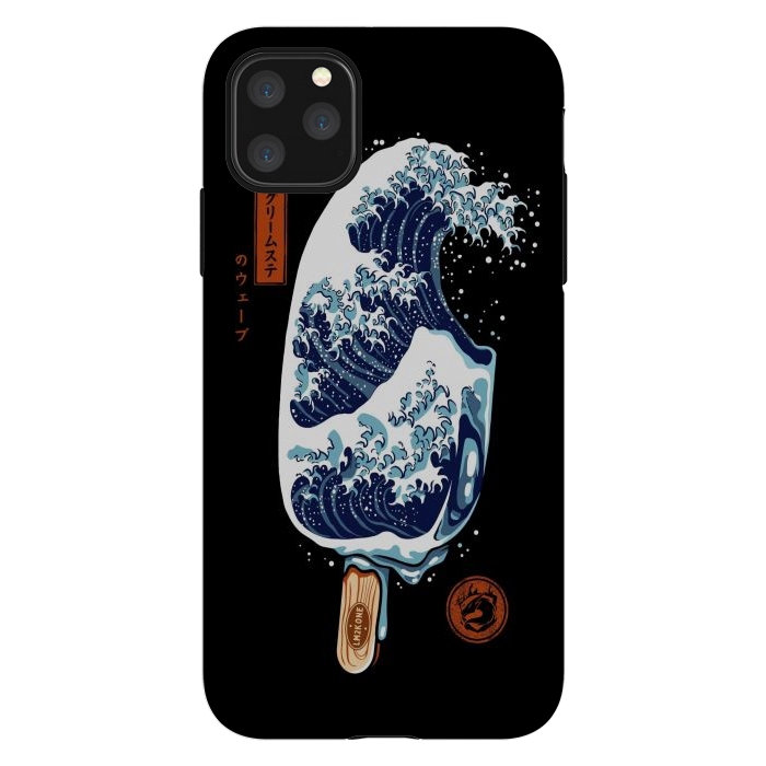 iPhone 11 Pro Max StrongFit Great Wave Ice Cream by LM2Kone