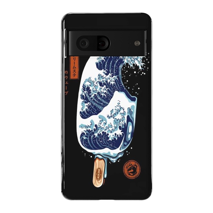 Pixel 7 StrongFit Great Wave Ice Cream by LM2Kone