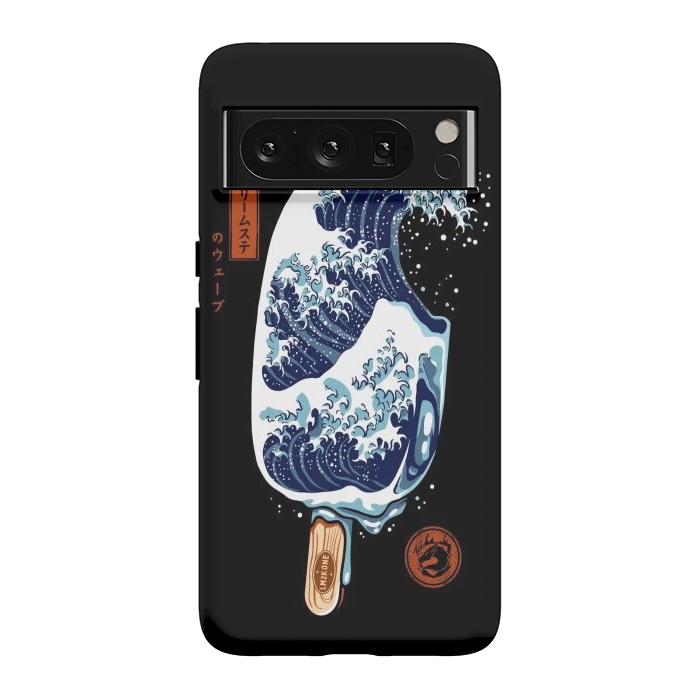 Pixel 8 Pro StrongFit Great Wave Ice Cream by LM2Kone