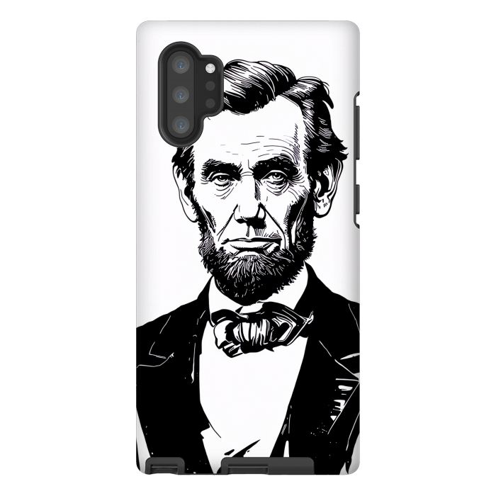 Galaxy Note 10 plus StrongFit Abraham Lincoln  by Winston