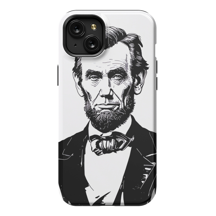 iPhone 15 Plus StrongFit Abraham Lincoln  by Winston