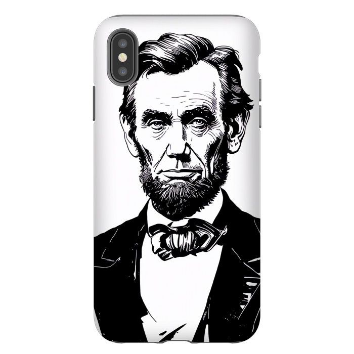 iPhone Xs Max StrongFit Abraham Lincoln  by Winston