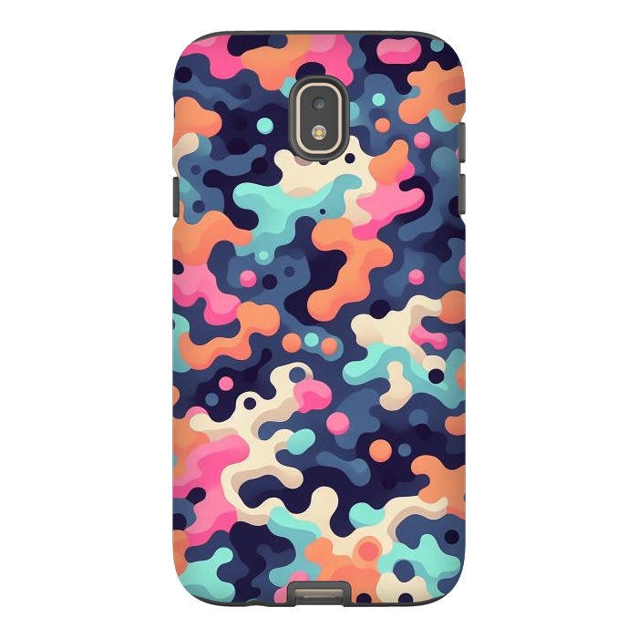 Galaxy J7 StrongFit Electric Blob Camo by JohnnyVillas