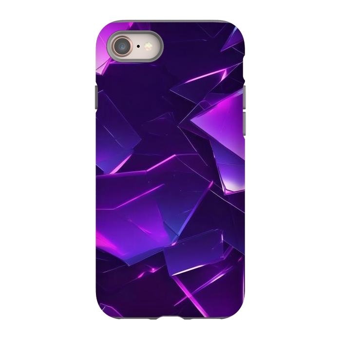 iPhone 8 StrongFit Purple Emerald by JohnnyVillas