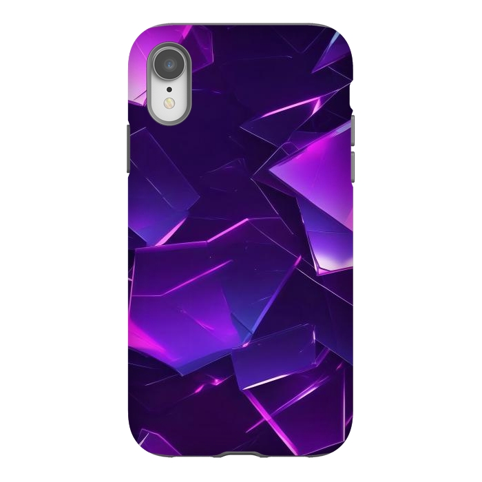 iPhone Xr StrongFit Purple Emerald by JohnnyVillas