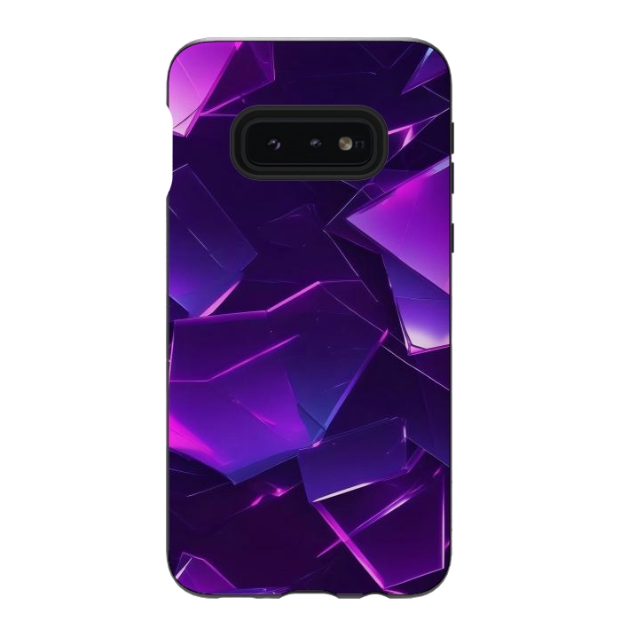 Galaxy S10e StrongFit Purple Emerald by JohnnyVillas