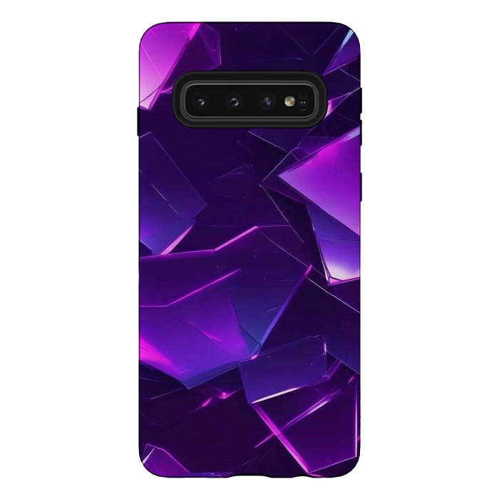 Galaxy S10 StrongFit Purple Emerald by JohnnyVillas