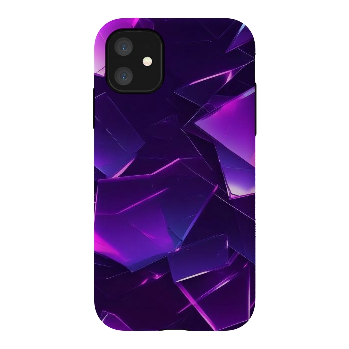 iPhone 11 StrongFit Purple Emerald by JohnnyVillas