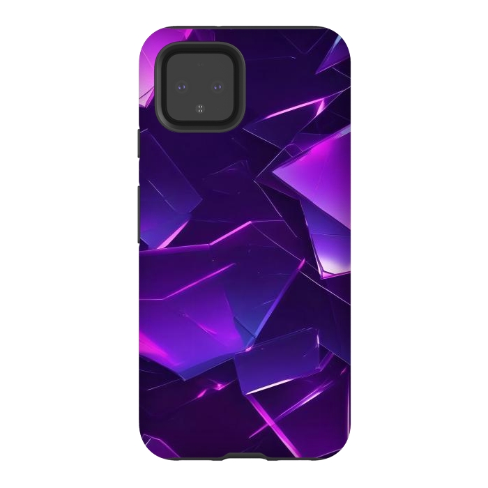 Pixel 4 StrongFit Purple Emerald by JohnnyVillas