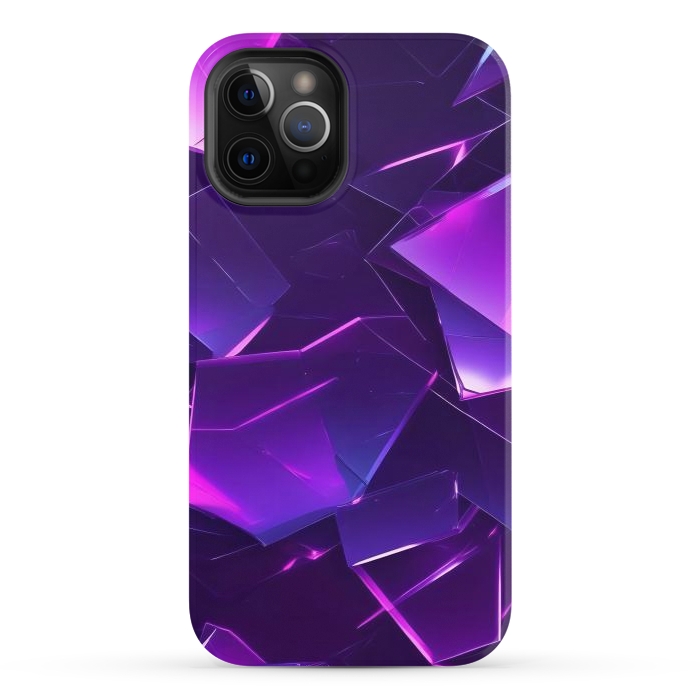 iPhone 12 Pro StrongFit Purple Emerald by JohnnyVillas